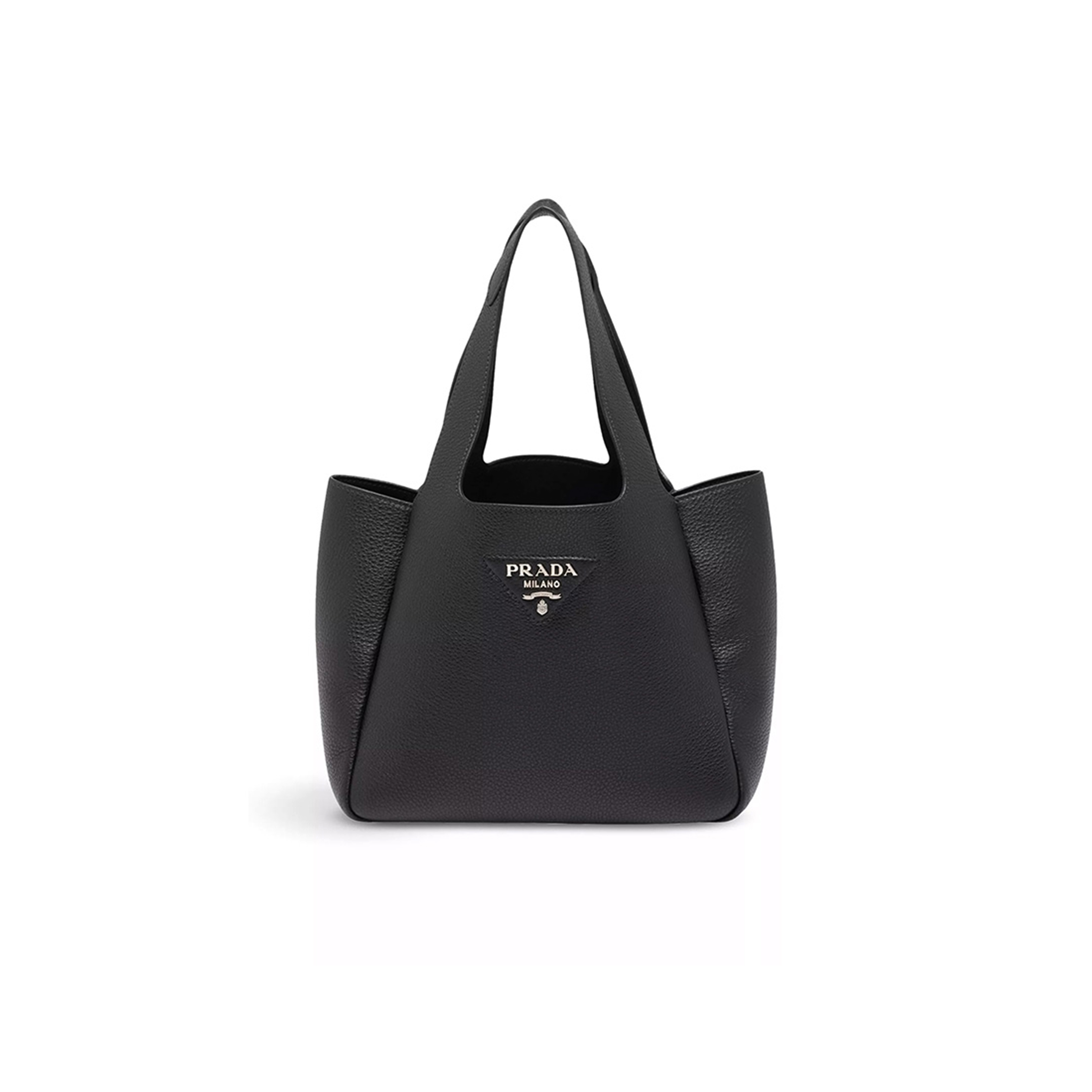 Pra*a small leather tote bag 1bg335 (25*21.5*14cm)